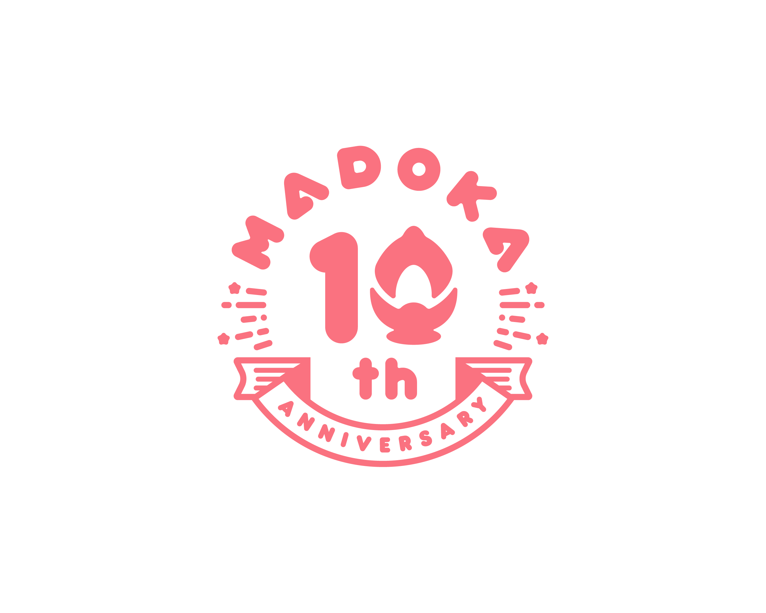 Balcolony 魔法少女まどか マギカ 10周年記念ロゴのデザインを担当しました Cl 株式会社アニプレックス C Magica Quartet Aniplex Madoka Partners Mbs T Co Ymv505wned Twitter