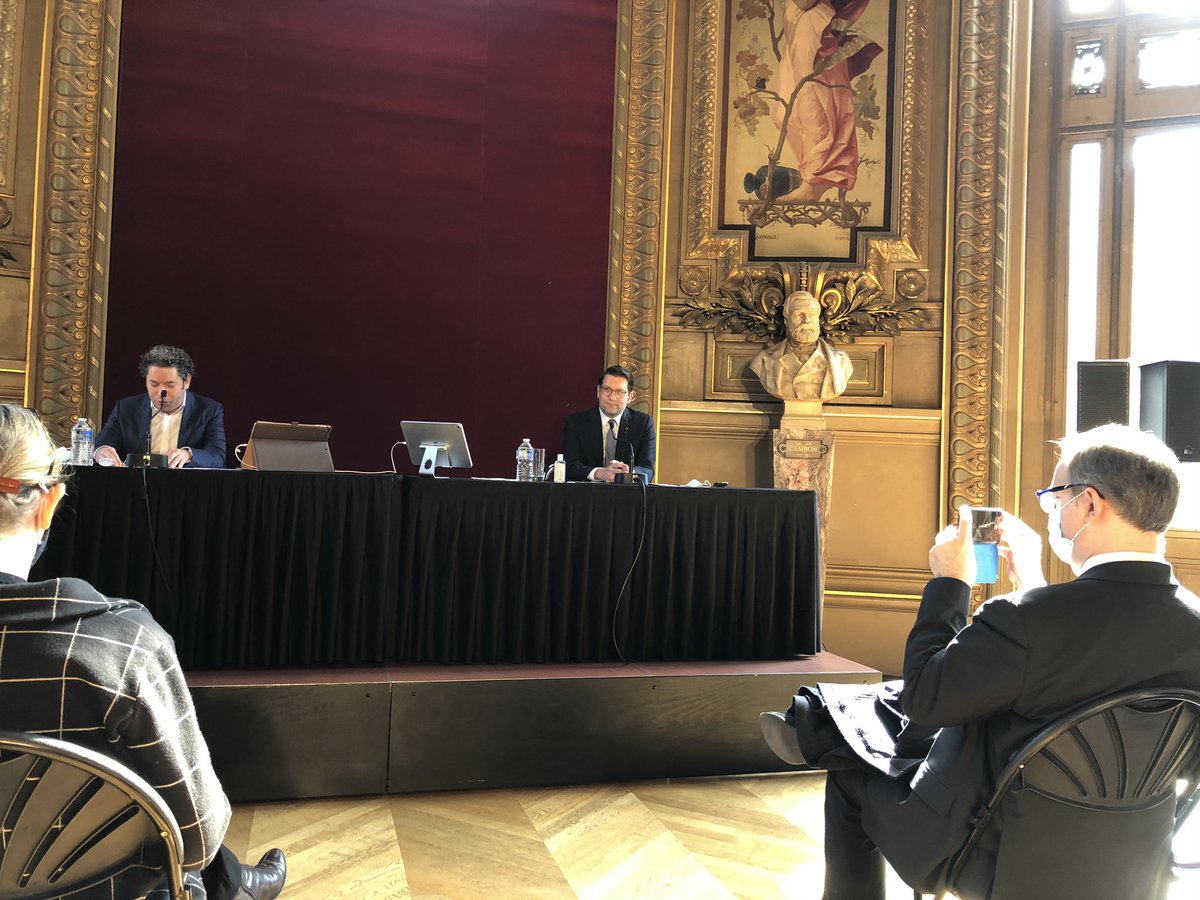 Myriam Mazouzi (@myriammazouzi) on Twitter photo Gustavo Dudamel à l’<a href="/operadeparis/">Opéra de Paris</a> « s’engage à faire de l’art en vecteur de transformation sociale » Merci Maestro ! Enchanta de trabajar contigo ! @aneef_opera <a href="/GustavoDudamel/">Gustavo Dudamel</a> Gustavo Dudamel à l’<a href="/operadeparis/">Opéra de Paris</a> « s’engage à faire de l’art en vecteur de transformation sociale » Merci Maestro ! Enchanta de trabajar contigo ! @aneef_opera <a href="/GustavoDudamel/">Gustavo Dudamel</a>