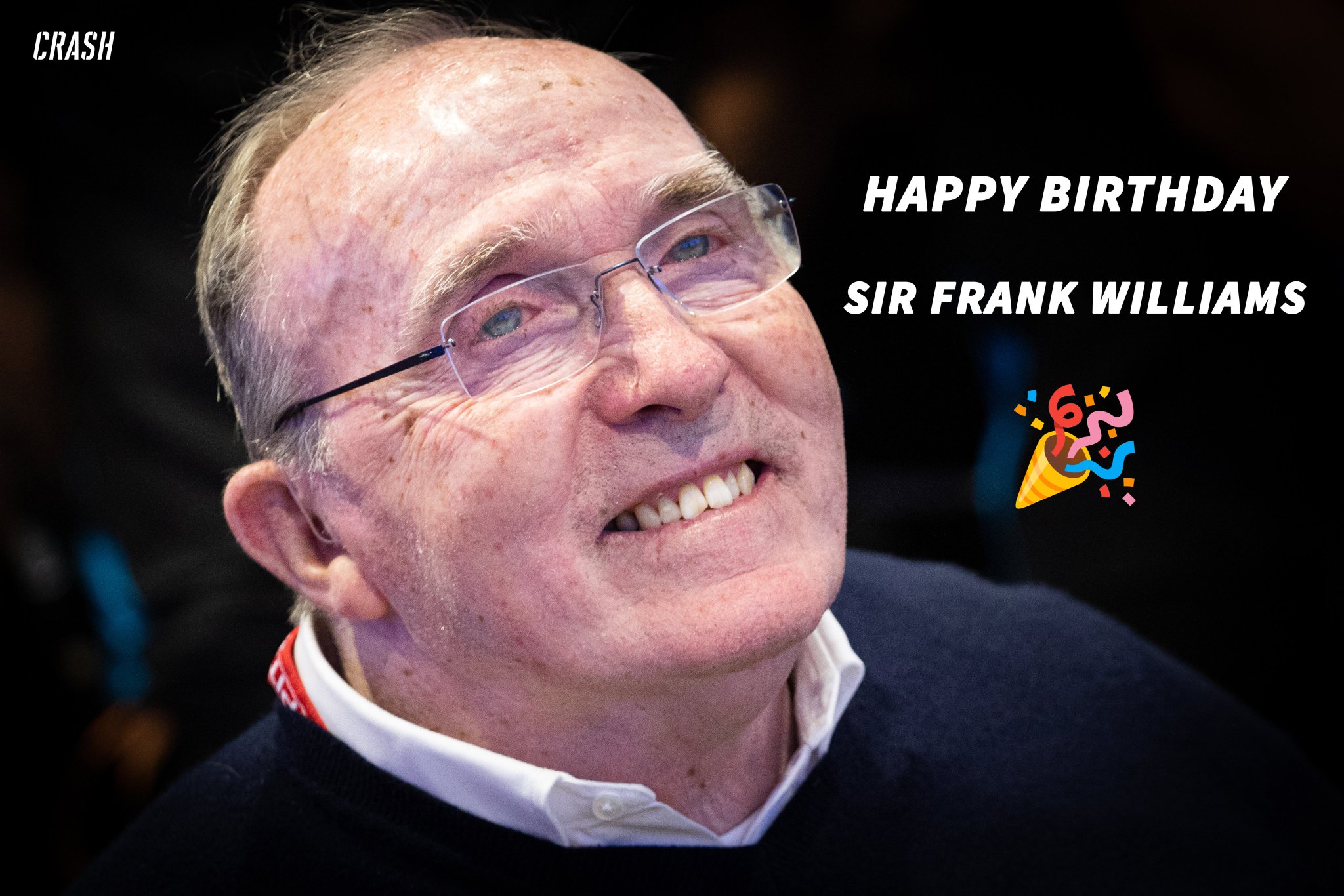 A very Happy Birthday to the legend that is, Sir Frank Williams    