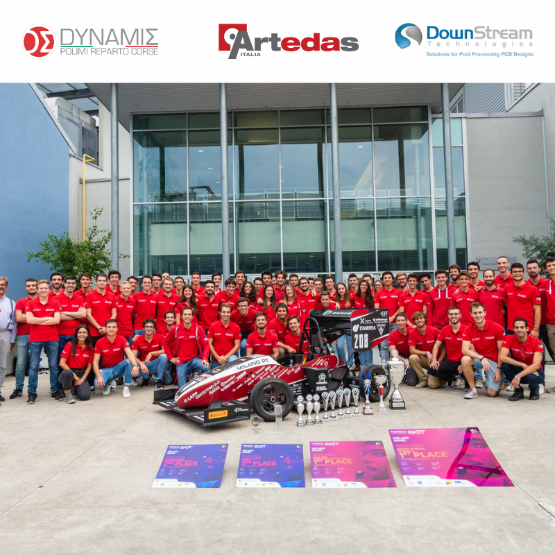ArtedasItalia's tweet photo. 🏎️🤝🥳 E' nata una nuova #sponsorship con il Team @dynamisprc del @polimi: la squadra utilizzerà #Downstream #CAM350 e #BluePrint #PCB per lo sviluppo dei circuiti stampati dell'innovativo veicolo elettrico DP12evo! https://t.co/3zA4SIrjtG
#dynamisprc #downstreamtechnologies https://t.co/x6q3fD2FdG
