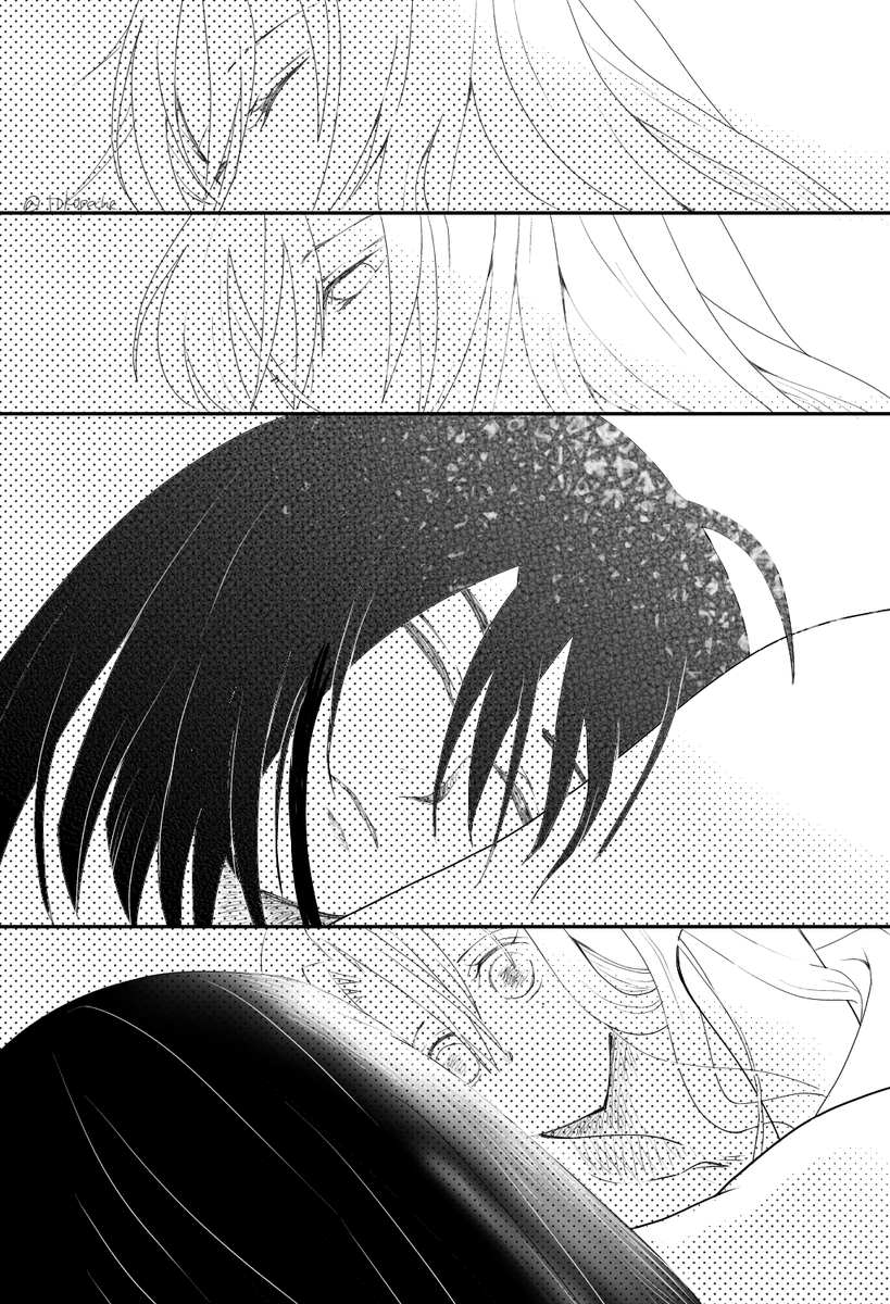 #おばみつ

初夜のお話⑧(最終話)

終わりです!!!
ちゃんと数えてないけど60P超描いたかな?
長丁場にお付き合い頂きありがとうございます😭

R18は本当に難しくて、頂くコメントにとてもとてもとても励まされました…重ねて感謝をお伝えしたいです✨✨✨

(1/3) 