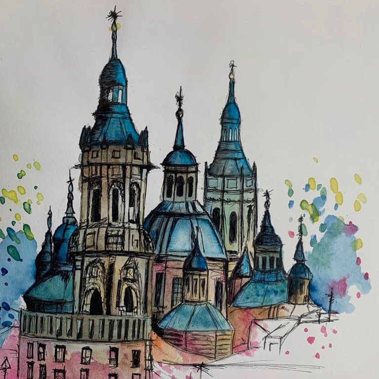 Fabulous architectural details from the 6th form #6thformart #alevelart #alevelartist #architecture #buildings