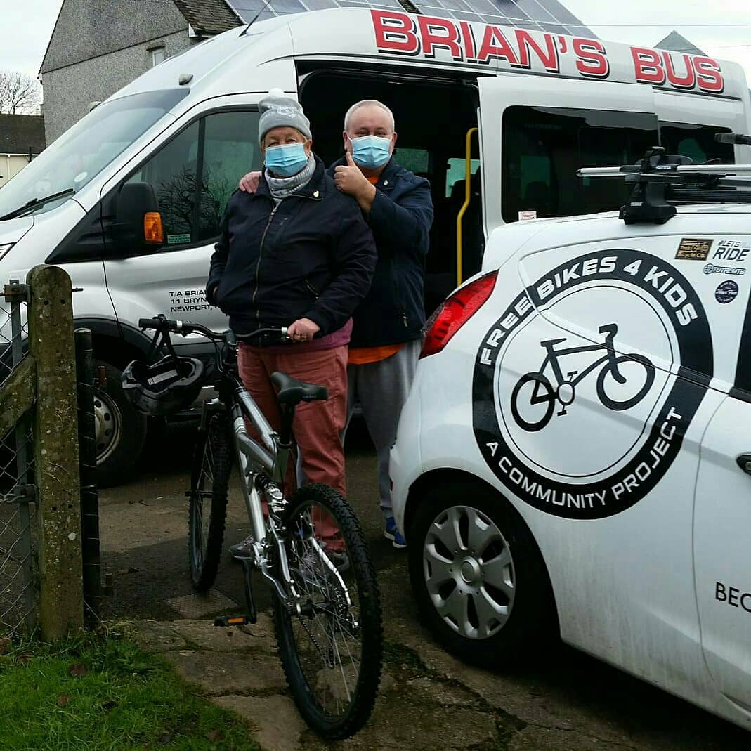 This lovely man and his partner have helped the Freebikes4kids project so much over the lockdown period.
They have collected and delivered loads of bikes for me!
Please give him a call if you need a mini bus....<a href="/Briansbus16/">Brian Saunders</a>

#freebikes4kids #community #newport #cycling #recycle
