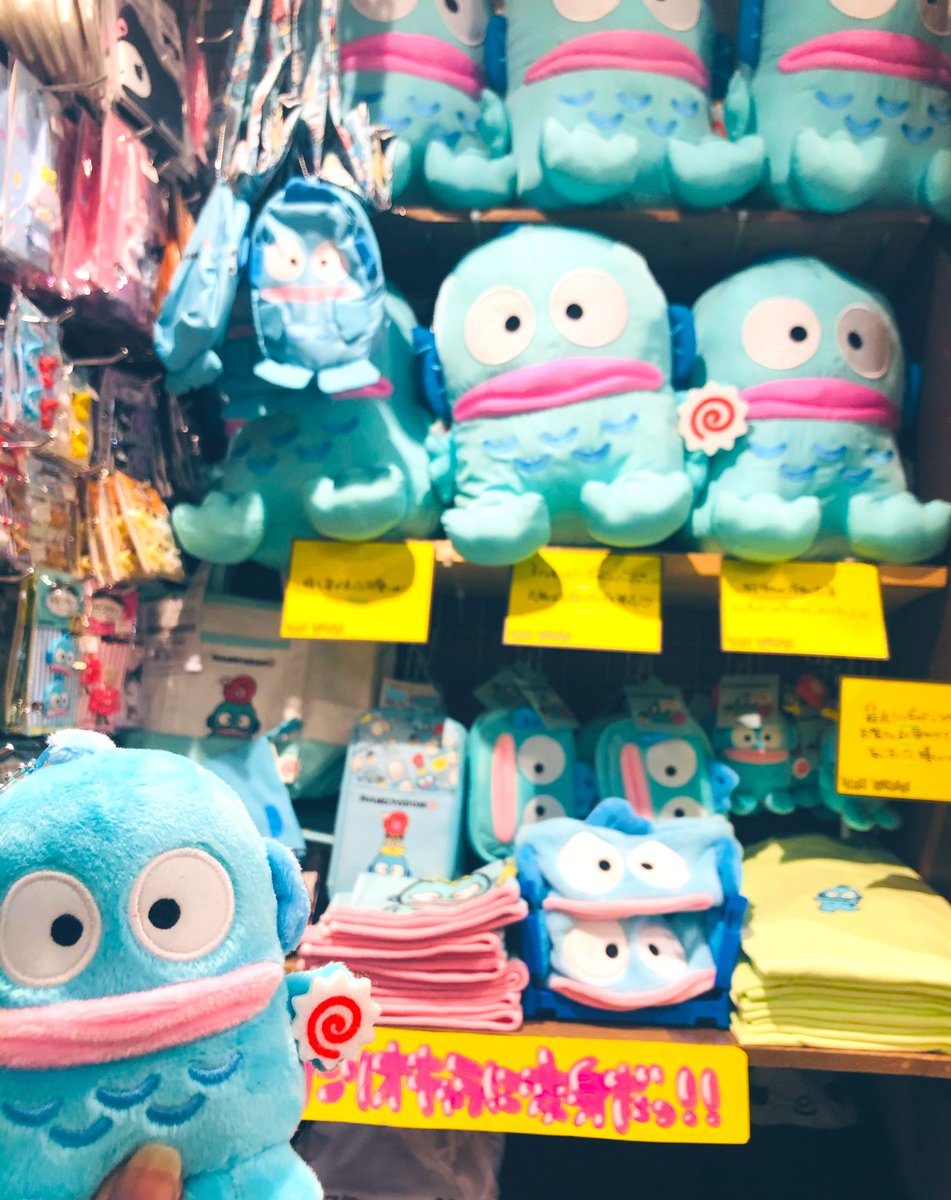ヴィレッジヴァンガード下北沢 A Twitter ハンギョドンがこんなにいっぱーーい 3 14お誕生日だったハンギョドンの バースデーグッズが入荷致しました さゆりちゃんはもちろん 今回イタローがいる かわいい かわいすぎる この売り場にずっと立ってたい