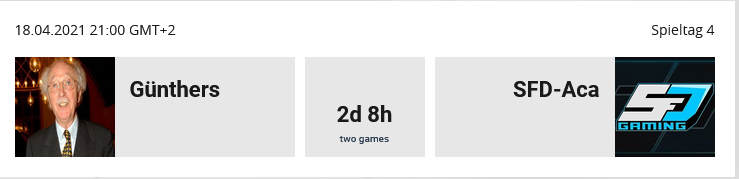 EmserCS's tweet photo. After a 2 week break we're going to face against #DieGünthers in the #99league.
Lets secure us a spot in the playoffs!

📅 Sunday 18.04.2021, 21.00 CET
🎙️https://t.co/WtXGvzXZH2 https://t.co/Sipe3S3jGi