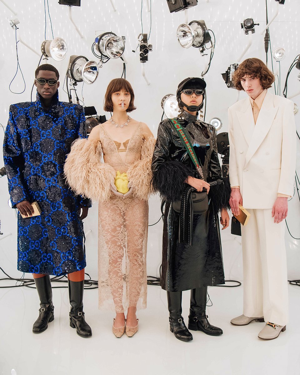 Gucci Japan ブランド創設100周年を迎えたグッチの新たな始まりとして発表された Alessandromichele による Gucciaria コレクション 光あふれるランウェイにて 全ルックはこちらから T Co Iis77d4ljr T Co Jstlfzw9gv