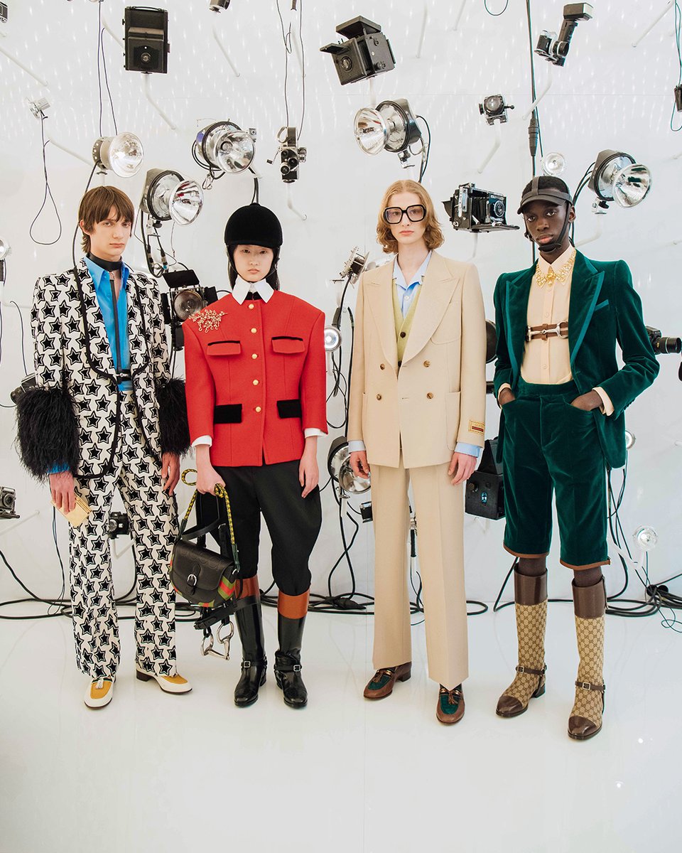 Gucci Japan ブランド創設100周年を迎えたグッチの新たな始まりとして発表された Alessandromichele による Gucciaria コレクション 光あふれるランウェイにて 全ルックはこちらから T Co Iis77d4ljr T Co Jstlfzw9gv