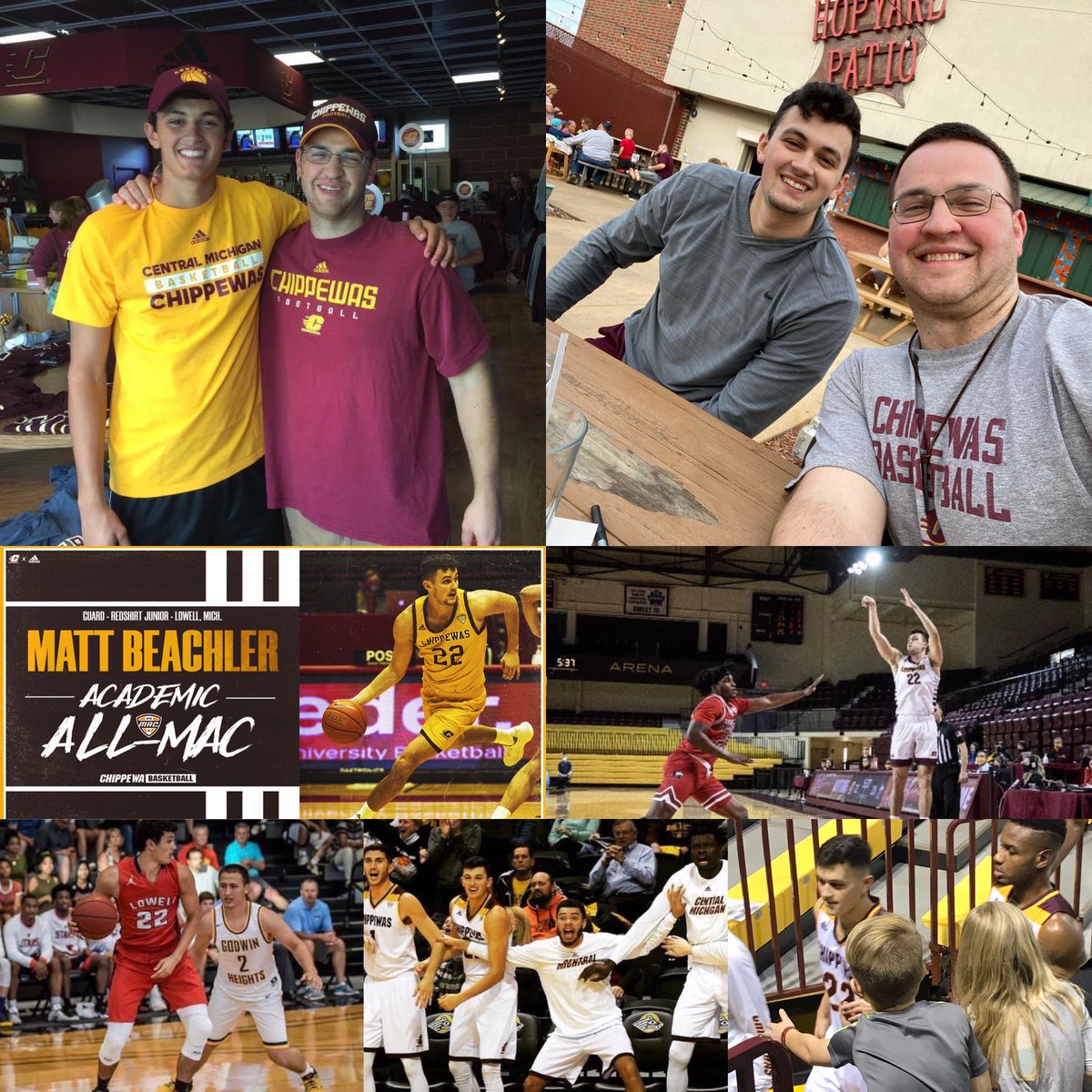 sman1720's tweet photo. Had to do a special Fire up Friday for my guy @mattbeachler22 I met Matt the fall of his 8th grade year when he attended my HS fall showcase. Could not be more proud of him!! #FireUpChips #fireupforever #3MU https://t.co/ltzbY5LLQF