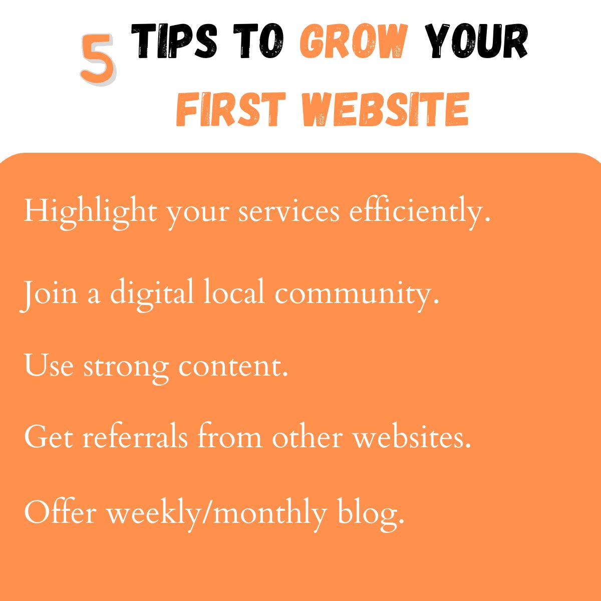 HRTECHLLC1's tweet photo. Whether you are creating a first website for your brand or business,  putting in the best efforts will always make it stand out. 

Need some help with optimization of your first website?
Apply these tips to get traction on your website.
#DigitalMarketing #websitedesign https://t.co/cZikTjk2D8