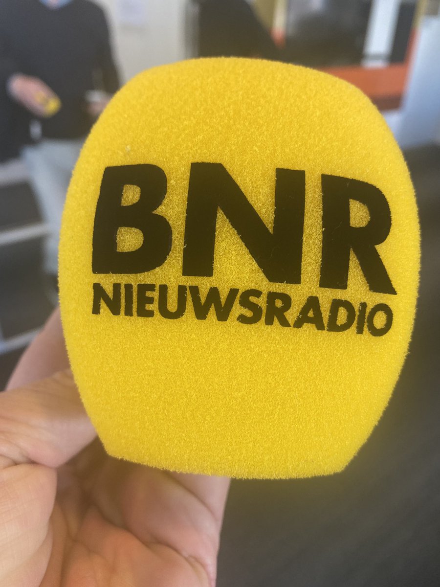 Mooie schone microfoon dop!
#coronaproof ⁦<a href="/BNRzaken/">BNR Zakendoen</a>⁩