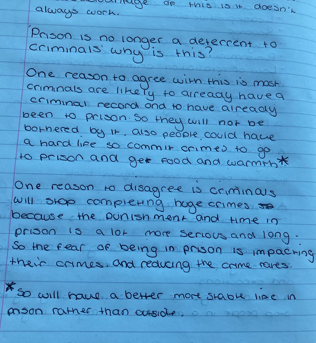 WKGS_RS's tweet photo. Crime and punishment evaluation questions from 9b #WKGS #WKGS_RS #gcse #evaulation https://t.co/bJXEAN0wiX