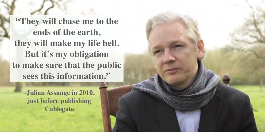 aleksmit5's tweet image. Flood Twitter with #FreeAssangeNOW
#WeAreAllAssange