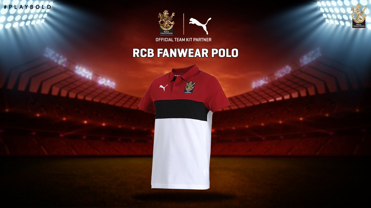 RCBTweets's tweet photo. A wide range of exclusive merchandise now available on the RCB Website. 🤩

Buy now and become a part of the RCB CLAN! 👊🏻

https://t.co/wT9Bq9BloK

#PlayBold #WeAreChallengers #IPL2021 #RCBxPUMA https://t.co/y2epAN6mFR