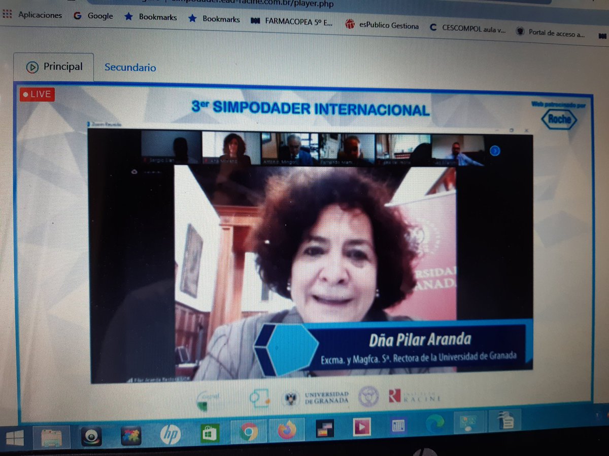 franrivasgar's tweet photo. Tercer Simpodader Internacional (@Simpodader) 16-17 Abril 2021. Magnifica inauguracion  y sesiones https://t.co/ZJNaCKYFEw