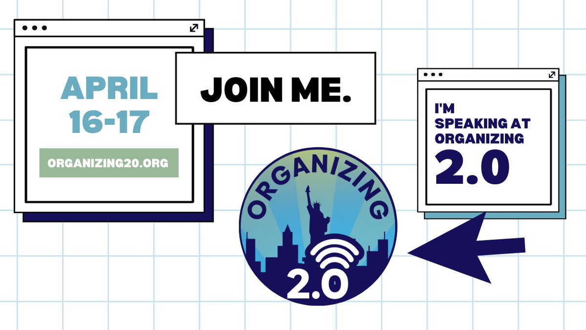 mcwcreative's tweet image. #Org20 brings together hundreds of leaders, organizers, fundraisers, techies &amp;amp; activists to share collective wisdom, skills, &amp;amp; talents. My session is on the power of #publicfinancing. 

Sign-up at conference.organizing20.org #fairelections @Organize20 #OrganizeToWin @mcwspeaks