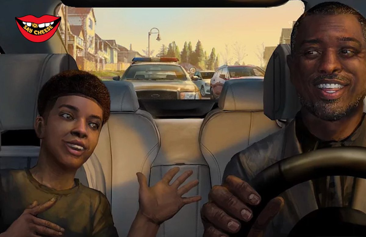 SaycheeseDGTL's tweet image. New video game “Our America” puts the viewer in the driver's seat as a black father taking his son to school. Along the way, they are pulled over by the police, leading to life and death choices.