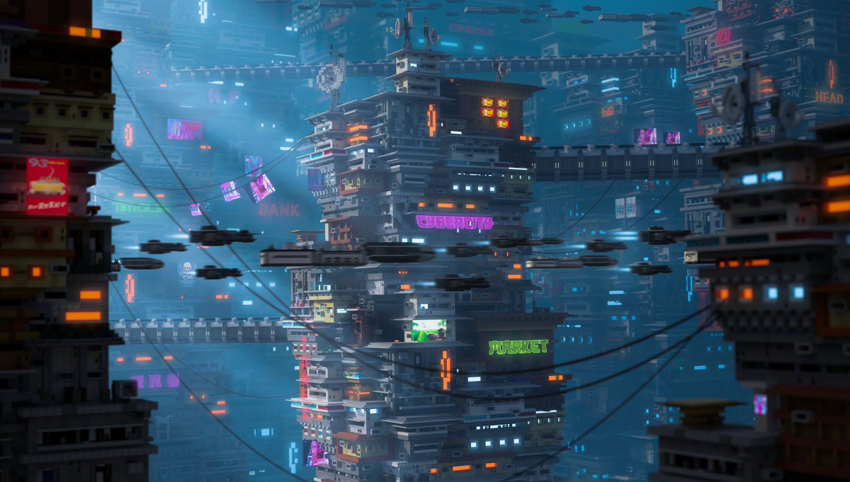 another Sci Fi Render
#minecraft #minecraft建築コミュ