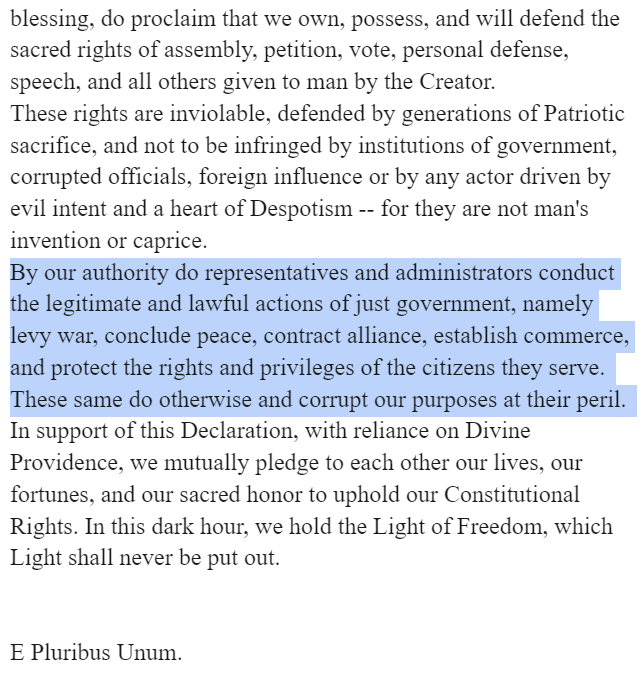 DianthaSol's tweet photo. I am amazed &amp; grateful at what @ninaberman has  done-transcribed the #DeclarationAuthority! Wording  important b/c it's clearly part of a coup attempt, signed by many violent participants. owner on right. @AE06788511 @sandibachom @jhop_phl @PotrzebieSystem
https://t.co/XKcj6UyQ0r https://t.co/DWmbn5tJ76