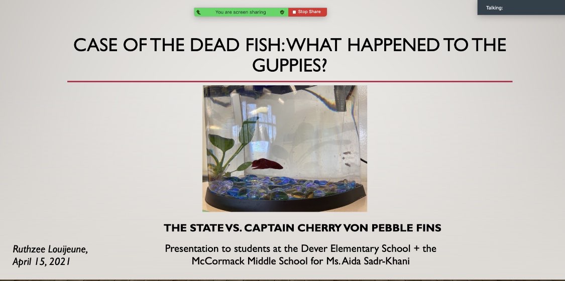 Ruthzee's tweet photo. Spoke to some tremendously smart students at the Dever + McCormack, my middle school. We discussed the power of the state, and theories of justice + accountability. They BLEW me away with their questions. Grateful for our #BPS teachers! https://t.co/zNpMEEfyLN