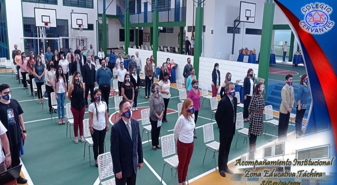 📷📸#EnFotos II Visita de acompañamiento del equipo de @ZonaEducTachira en el Colegio Cervantes, municipio #SanCristóbal. 
#BarrioAdentro18Años
@MPPEDUCACION
@psuvaristobulo
<a href="/Juntosxtachira1/">Juntos por Táchira</a>
<a href="/BermudezJoseA/">Bermúdez José</a>