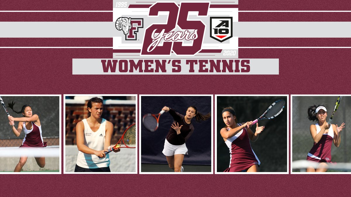 Time for another <a href="/atlantic10/">Atlantic 10 Conference</a> 25th Anniversary team vote!  Starting off the spring teams with <a href="/FordhamWTennis/">FordhamWTennis</a>! 1⃣5⃣ outstanding players, you choose your best 8⃣! 🎾- bit.ly/3eetNBo