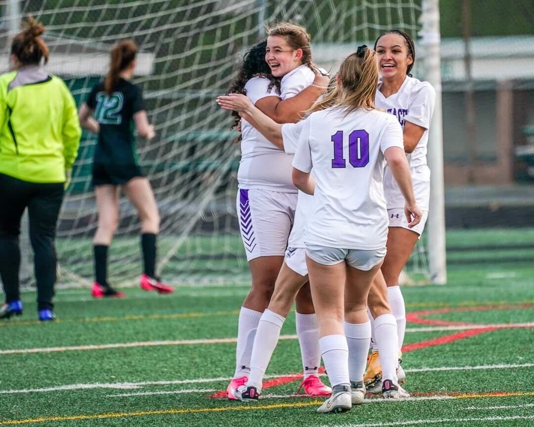 The Long Reach girls soccer team ended its season with a 3-1 win over Atholton on Thursday. (PC: <a href="/LRHS_Boosters/">Long Reach Boosters</a>).

BOX SCORE &amp; HIGHLIGHTS: bit.ly/3eamE4X
