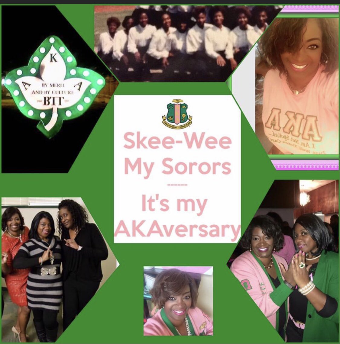 ksb1908's tweet photo. 33 years ago today I became a proud member of Alpha Kappa Alpha💗💚Sending sisterly hugs to my Beta Pi line sisters 🖤💛&amp; my current @AKA_TEO1991 chapter Sorors. 🌷”I think that I shall never know another love that thrills me so...” #AKAversary #AKA #ASU #BetaPi #AKA1908 #SkeeWee https://t.co/cI1k0LlnaR