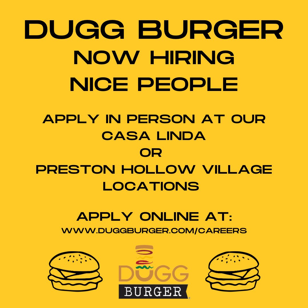 Come work for us!