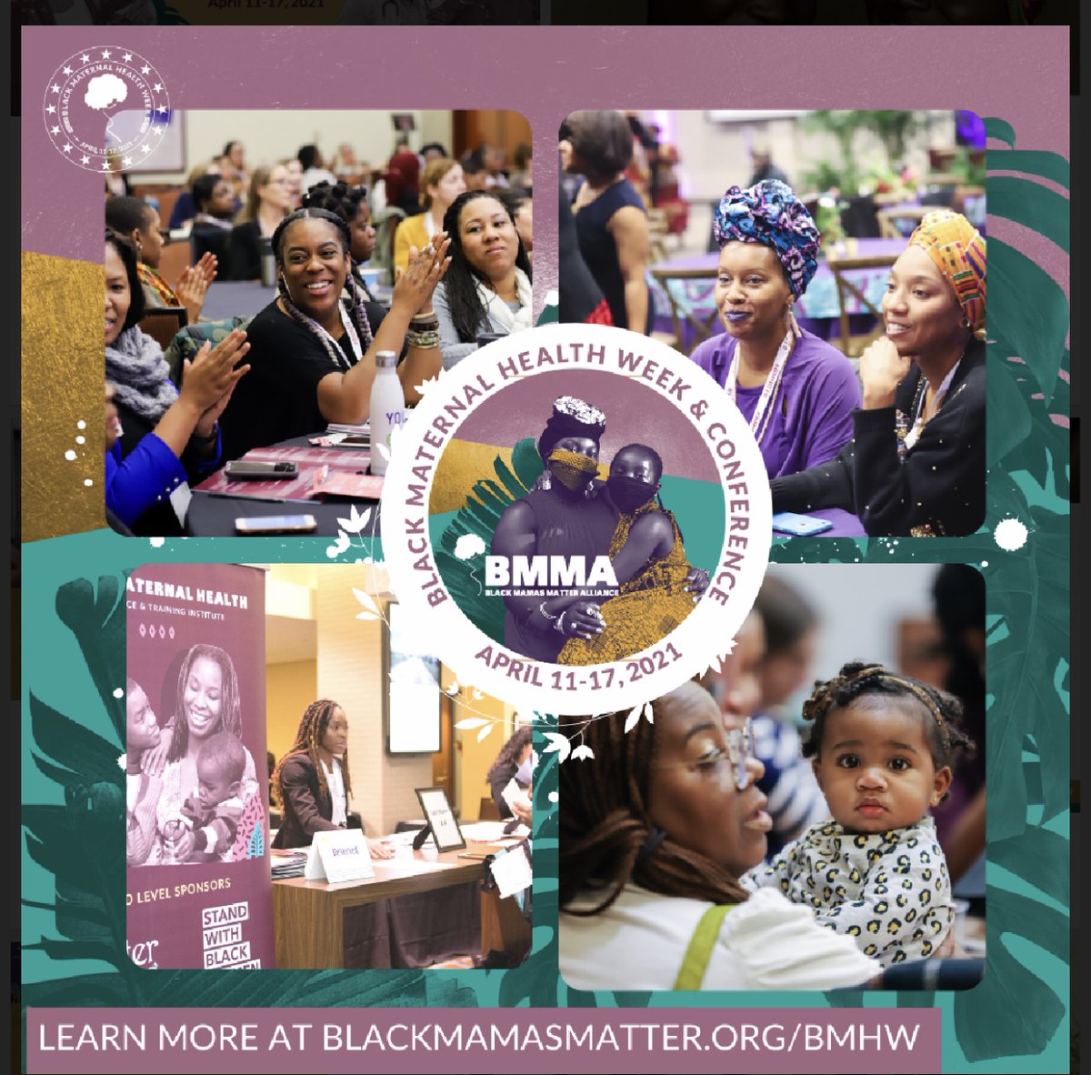 #BMHW21 #BlackMamasMatter #BlackMaternalHealthWeek
#BirthJustice #MaternalEquity #BlackMaternalHealth