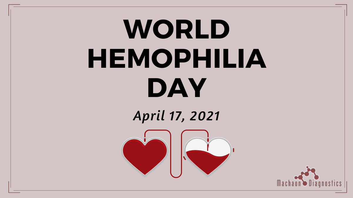 Happy #WorldHemophiliaDay! #DYK a majority of people living w/ #bleedingdisorder have not been #diagnosed. Visit <a href="/wfhemophilia/">WFH</a> to learn more🩸
