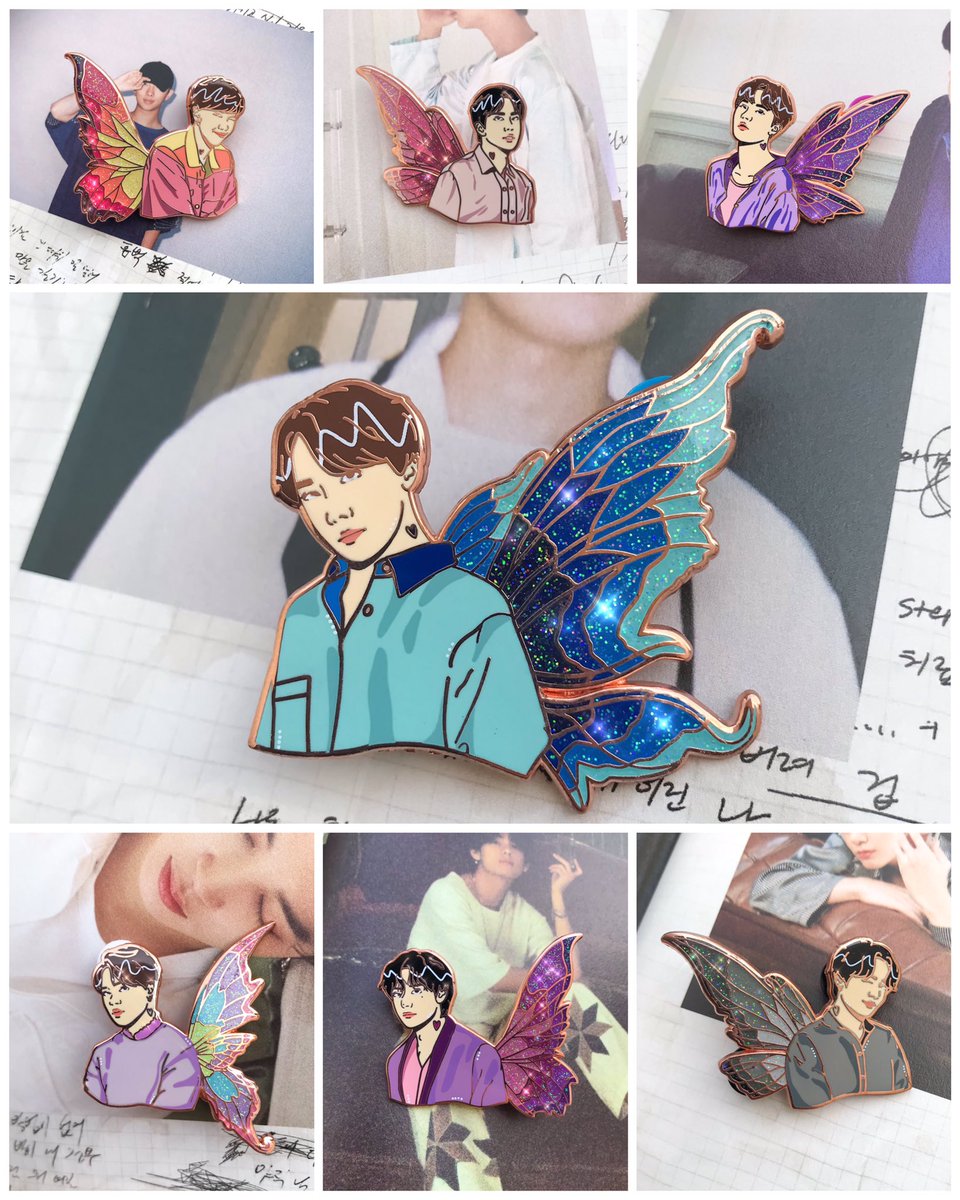  PH GO | Pls help RTBTS Enamel Pins by  @vantaeins Fairy BTSMoon JinTangerine YoongiDaechwitaMMA Jikook keychain starts @ ₱260 + fees DOO: May 5, 7pm DOP: May 6, 5pm  https://forms.gle/3E6z5m954KAULp2E6  #PHBagGO  #RM  #Namjoon  #Hoseok  #Taehyung  #Jungkook  #Jimin