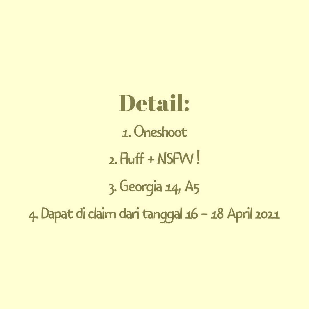 chialattae2's tweet photo. [ Claim FREE PDF Honey ]

Rules :
1. RT &amp; Likes post ini
2. Follow aku (SS sebagai bukti nanti di form ya) 
3. Isi form dengan teliti! https://t.co/I2f7Q9BY53
4. Rep kalo sudah isi form~

Claim dibuka sampai tanggal 18 April jam 7 malam jadi pastikan jangan tertinggal https://t.co/J7nbxLbf8Y