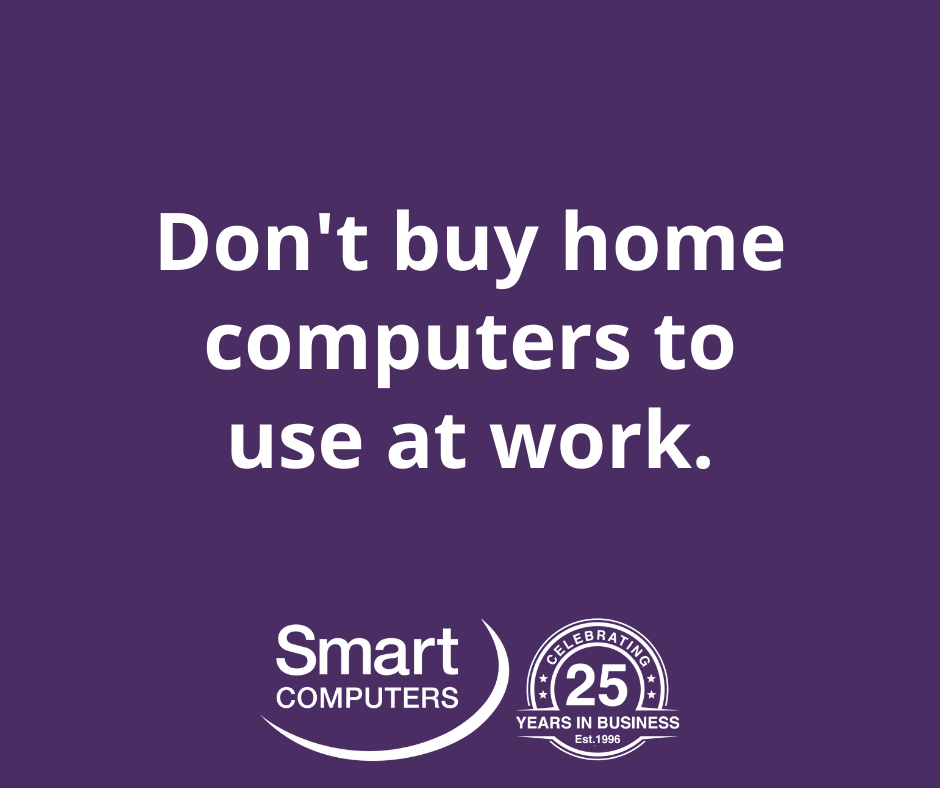 smartcompltd's tweet image. Simply because they cannot be joined to a business domain.
If you're looking at getting new machines, best thing to do is get advice to ensure the ones you're getting will be business compatible.
For more #SmartTips, visit smart.uk.com/tricks-of-the-…
#BuyingAComputer #BusinessDomain