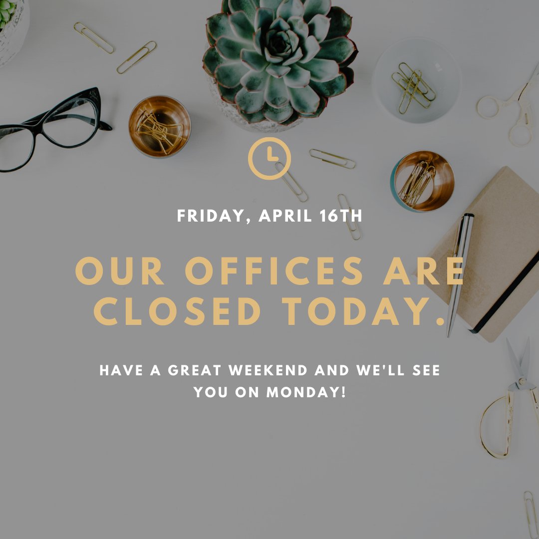 HuthThompsonLLP's tweet photo. We're taking a quick breather before the last four weeks of the extended tax season. We'll be back at it on Monday, refreshed and ready to finish strong! https://t.co/doDgyDJzqM