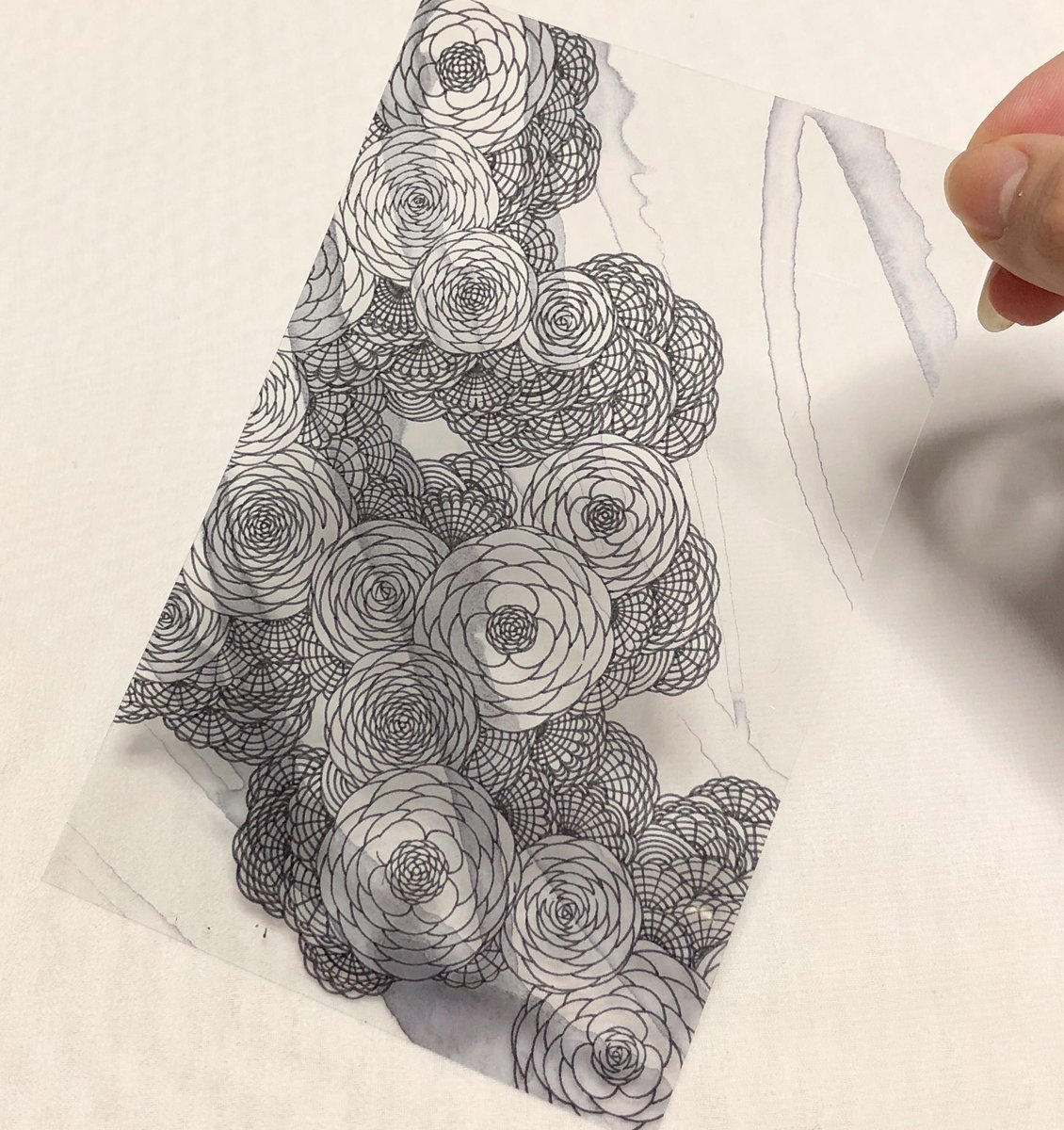 岡谷 Auf Twitter こんばんは どちらの作品も とても美しいですね 精緻な模様 が とても素晴らしいです 花が とても綺麗です モノクロの世界が とてもかっこいいですね ありがとうございます