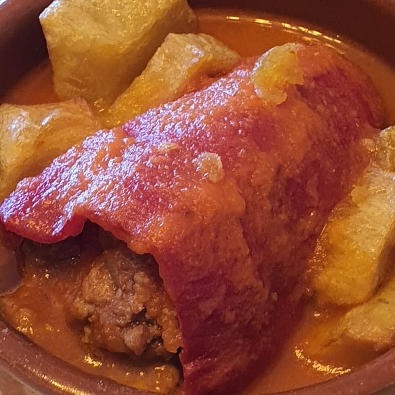 ¿Recuperamos la normalidá? Hooi vienres #pinchu especial de #pimientu rellenu de <a href="/terneraasturias/">Ternera Asturiana</a> <a href="/_Bioastur/">Bioastur Ecologica</a>