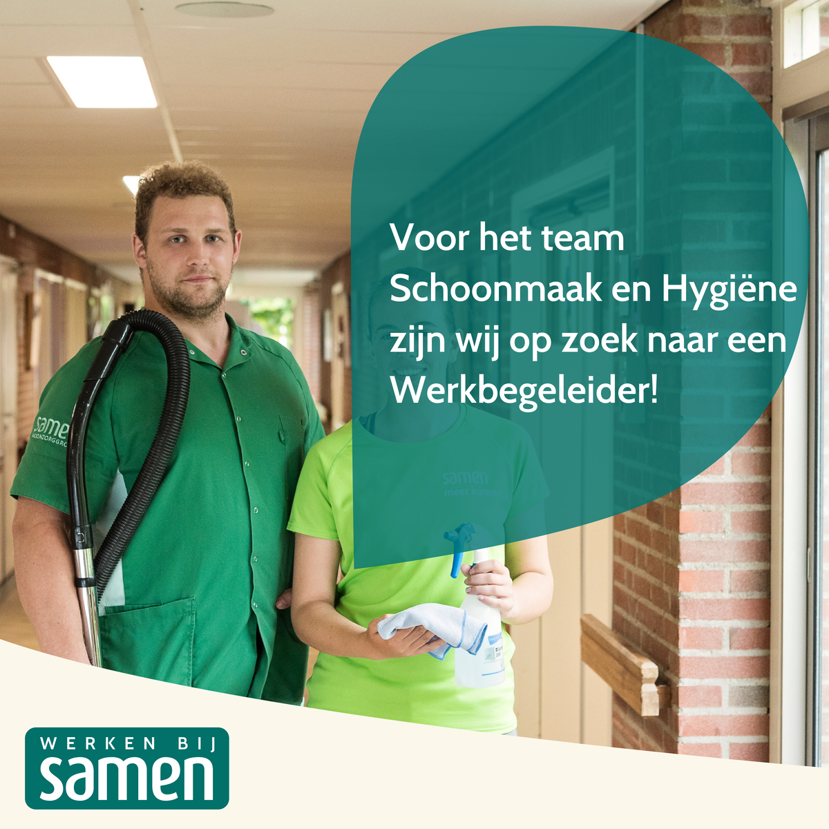 Ben jij op zoek naar een afwisselende, uitdagende baan en wil je iets toevoegen aan de maatschappij? Kijk dan voor meer informatie op onze website: ow.ly/UXoE50EomOJ