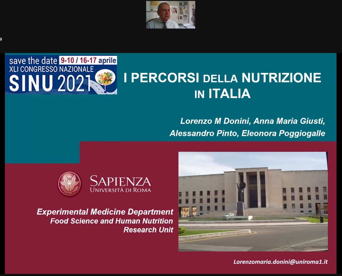 SINU_Italia's tweet photo. Anche quest’anno imperdibile appuntamento con #ipercorsidellanutrizione. Dopo aver conosciuto negli anni passati le scuole di nutrizione di Milano, Napoli, Parma e Firenze, il Prof. Donini ci parlerà della scuola di @sapienzaroma @ricercaSapienza #SINU2021. https://t.co/6iBiC9yEWR
