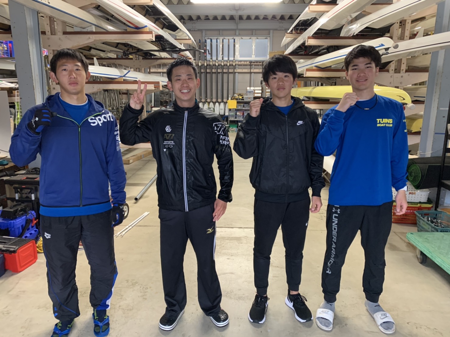 富山国際大学ボート部 M4 倉内 伊福 数土 小林 4月18日 決勝 レースno 59 発艇11 30 5レーン 大学生での初レースで練習期間も少なかったですが二週間練習してきたことを一本一本大切にし1000mをゴールまで必死に漕ぎ切りたいとおもいます T 富山国際大学ボート部 M4 倉内 伊福 数土 小林 4月18日 決勝 レースno 59 発艇11 30 5レーン 大学生での初レースで練習期間も少なかったですが二週間練習してきたことを一本一本大切にし1000mをゴールまで必死に漕ぎ切りたいとおもいます T