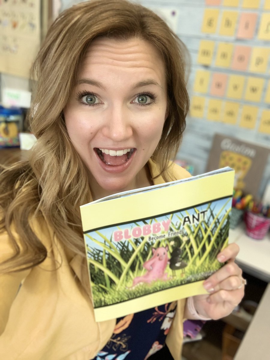 So excited to read this book to my kiddos today! <a href="/blobbyant/">Blobby & Ant</a>