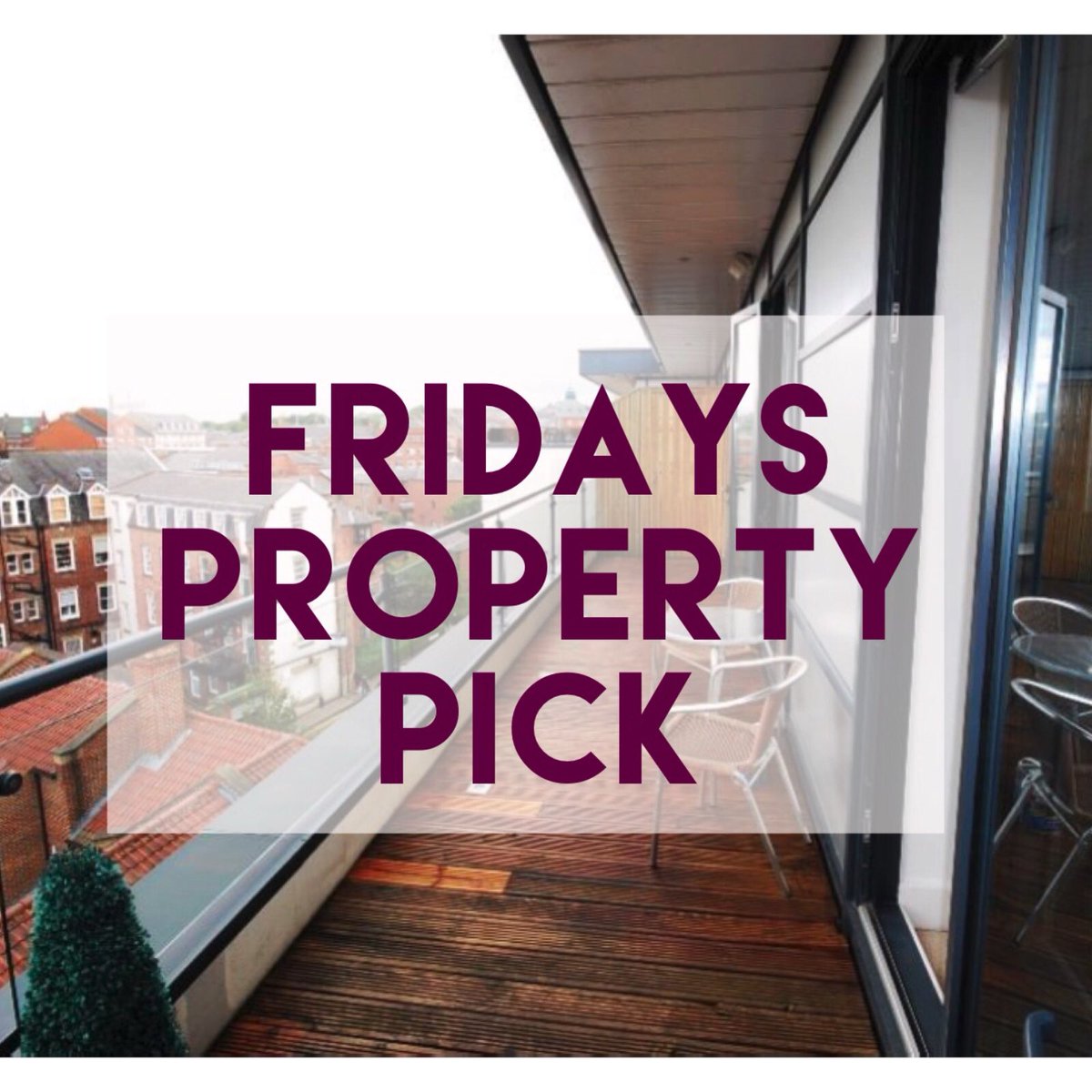 F R I D A Y S // P I C K 

**SHORT TERM LET - 3 MONTHS**

Luxurious 2 Bedroom penthouse apartment in the city centre •

Available 1st May 2021
£1650 PCM 

Contact the office for more info on our #fridaypropertypick // LINK IN BIO
#easilivinguk
