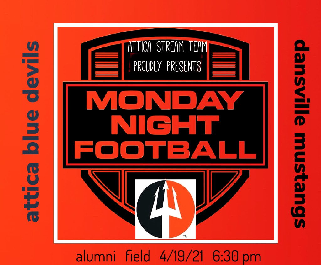 lucasjohnson72's tweet photo. @Coach_JEvans Thank you Coach Evans!  I appreciate that.  This weeks game is streamed on The Attica Stream Team on Facebook. https://t.co/QX4BiNyqDl