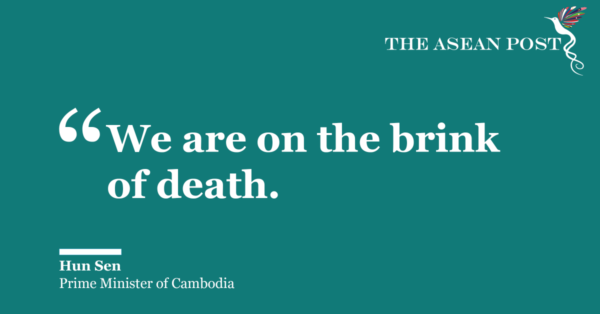 theaseanpost's tweet photo. Spiralling COVID-19 cases have put Cambodia "on the brink of death", its strongman premier Hun Sen has warned, as the country imposed lockdowns in the capital city of Phnom Penh as well as in a nearby city.

#TheASEANPost #ASEAN #Cambodia #Lockdown #Surge #Pandemic #Covid19 https://t.co/LmEeGPDAVD