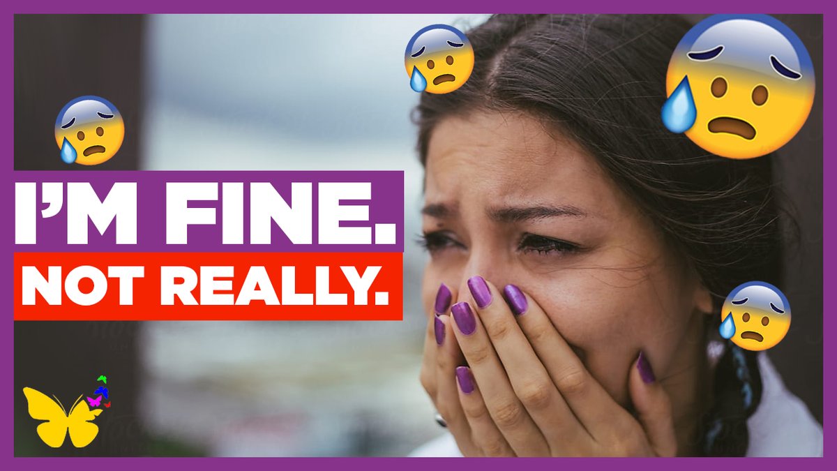kizpower's tweet photo. ANXIETY &amp; DEPRESSION "I'm Fine" - The Real Meaning | DON'T IGNORE THIS B... https://t.co/QyTEA6RQYf via @YouTube #livewithoutanxiety​ #depression​ #anxiety​ #anxietyanddepression​ #imfine https://t.co/i61yvKTgoT