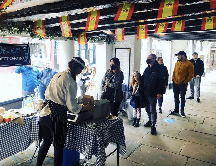StoryhouseLive's tweet photo. Weโre proud to be joining the brilliant @Joseph_Benjamin, @porta_chester, @ChezJules, @TheBlueBell1494, @ChipFlipDip and more outside on Northgate Street!
๐ก๐ก๐ก๐ฏ๐๐๐ฅ๐ท๐น๐ป
#ShopLocalChester #IndependentChester https://t.co/CY6Bc1AOwT
