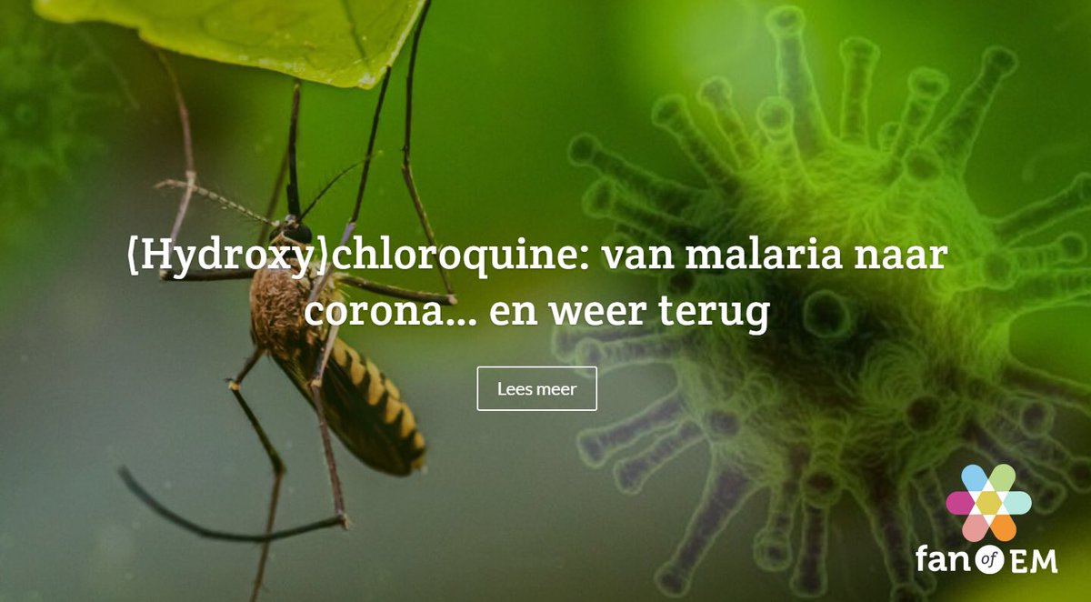 Update COVID-19 post:
(Hydroxy)chloroquine: van malaria naar corona… en weer terug
bit.ly/3smmXOX

Door: Arne Deodatus, ANIOS SEH en <a href="/Britt_NL/">Britt</a>, SEH-arts KNMG

Reviewers: Sander Manders, SEH-arts KNMG en Andre Wieringa, ziekenhuisapotheker

#infographic