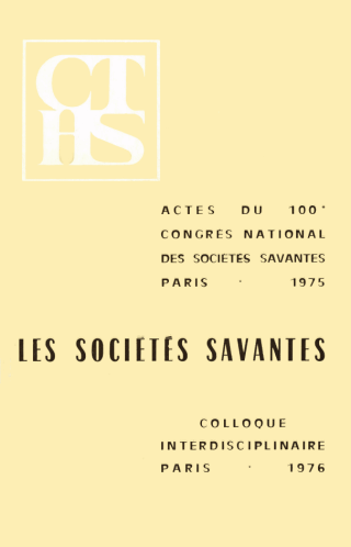 CTHS_Paris's tweet photo. Nous sommes fiers de vous annoncer la création de la page CTHS de la plateforme Persée. Vous y trouverez plus de 1600 articles issus des actes des congrès nationaux des sociétés historiques et scientifiques concernant la période 2003-2017. #Histoire #SHS
https://t.co/1ytIa4fBMA https://t.co/6maevj62ou