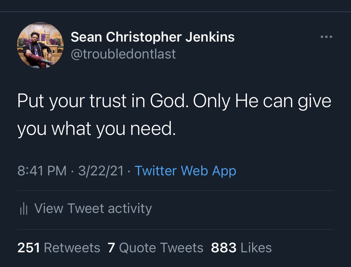 upliftwithdrj's tweet image. The Lord is my shepherd; I shall not want.- Psalm 23:1 #philippians419

In God is everything you lack! #godwillmeetyourneeds

You don't have any need that exceeds God's power. #godwillsupply