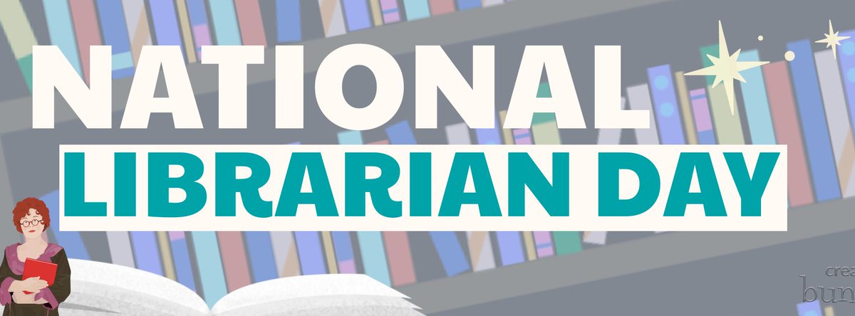 Happy #NationalLibrarianDay📚  to all in our community! we love you and you thank you!