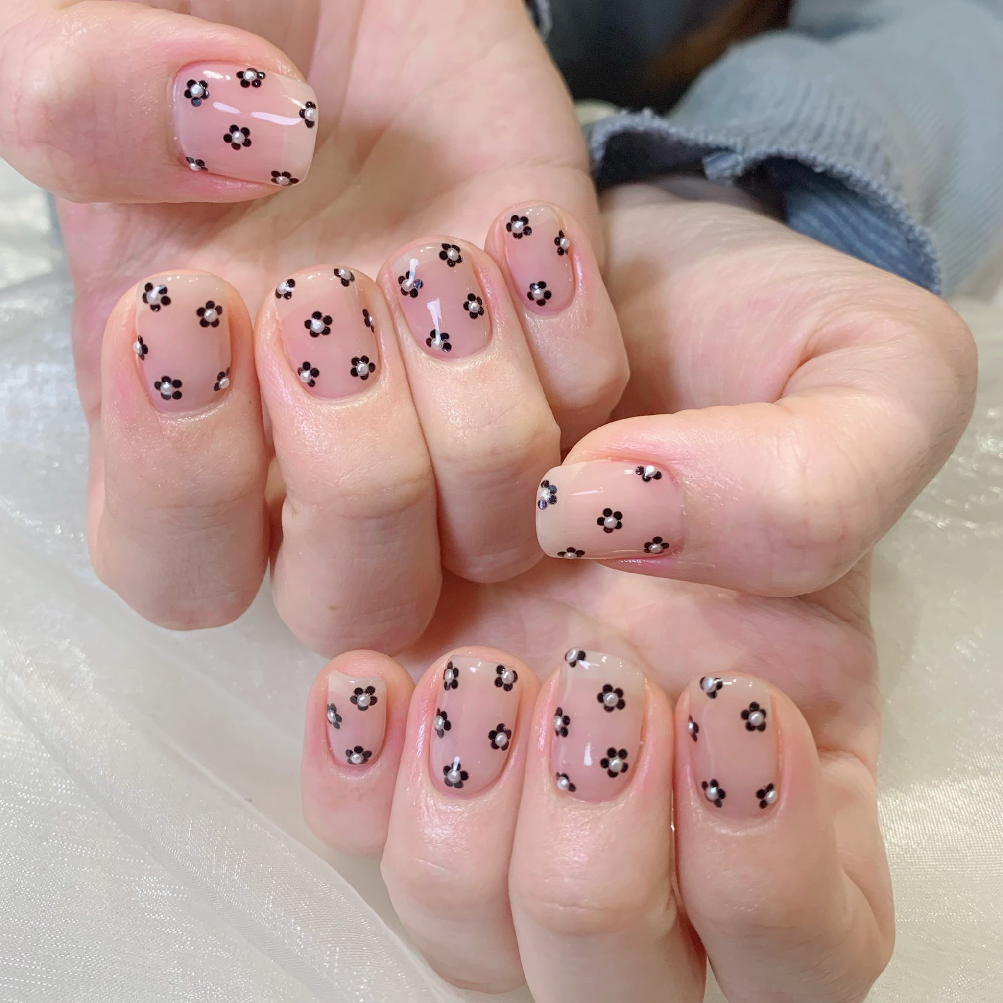 Rise 大阪ネイル 韓国ネイル 透明感ネイル Risenail Twitter